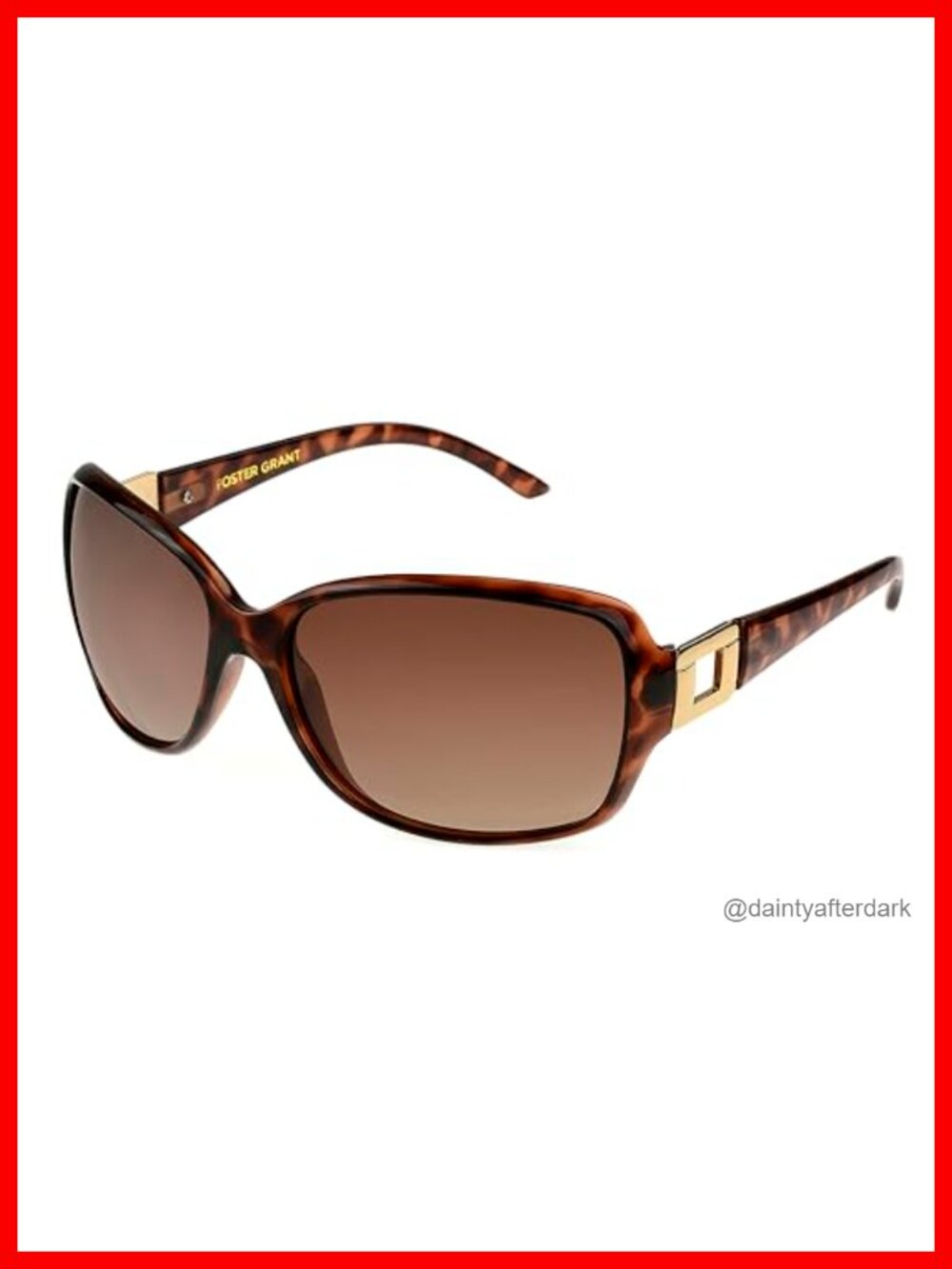 Polarized Rectangular Sunglasses Full-Frame UV Protection